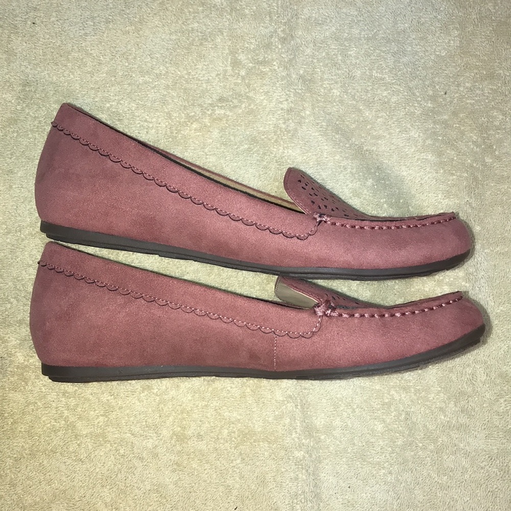 Liz Claiborne loafers, Adelina, 6.5M, Dusty Rose - Picture 4 of 12